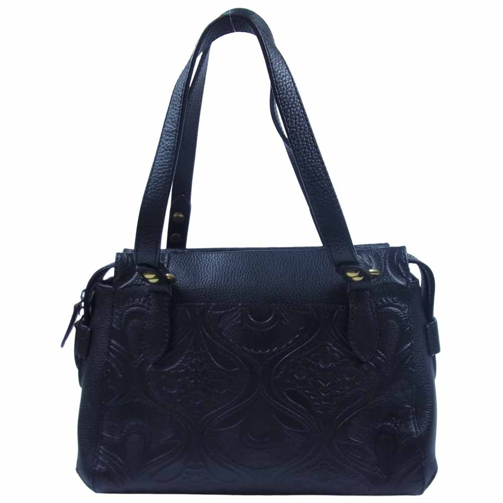 ANNA SUI アナスイ 315501 ノヴァ 2way ハンド ショルダー バッグ ブラック系【新古品】【未使用】【中古】