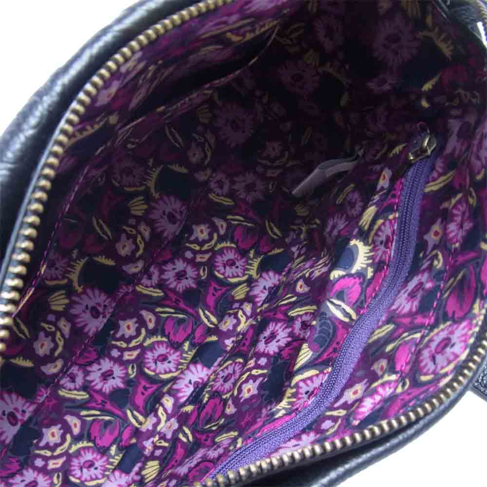 ANNA SUI アナスイ 315501 ノヴァ 2way ハンド ショルダー バッグ ブラック系【新古品】【未使用】【中古】
