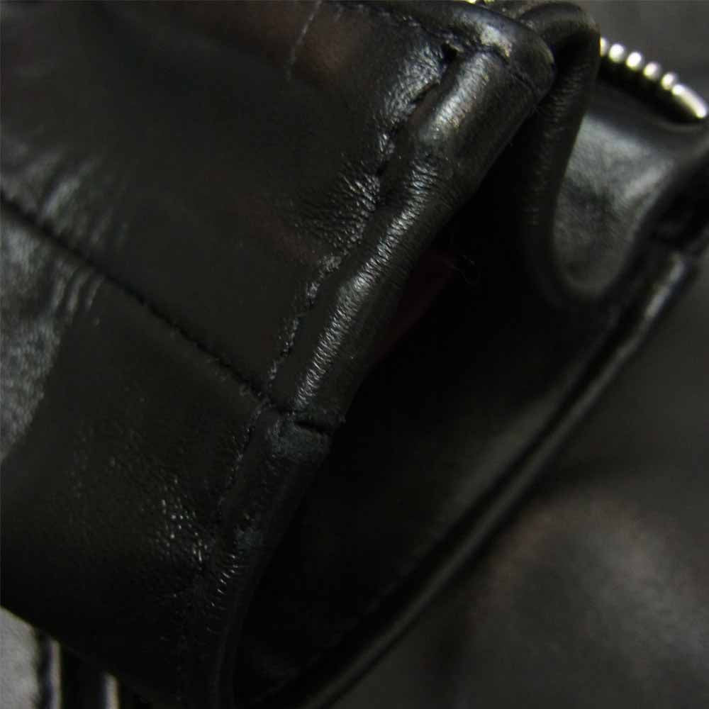 schott ショット 641XXH USA製 HORSE HIDE RIDERS ホース ハイド レザー シングル ライダース ブラック系 36【中古】
