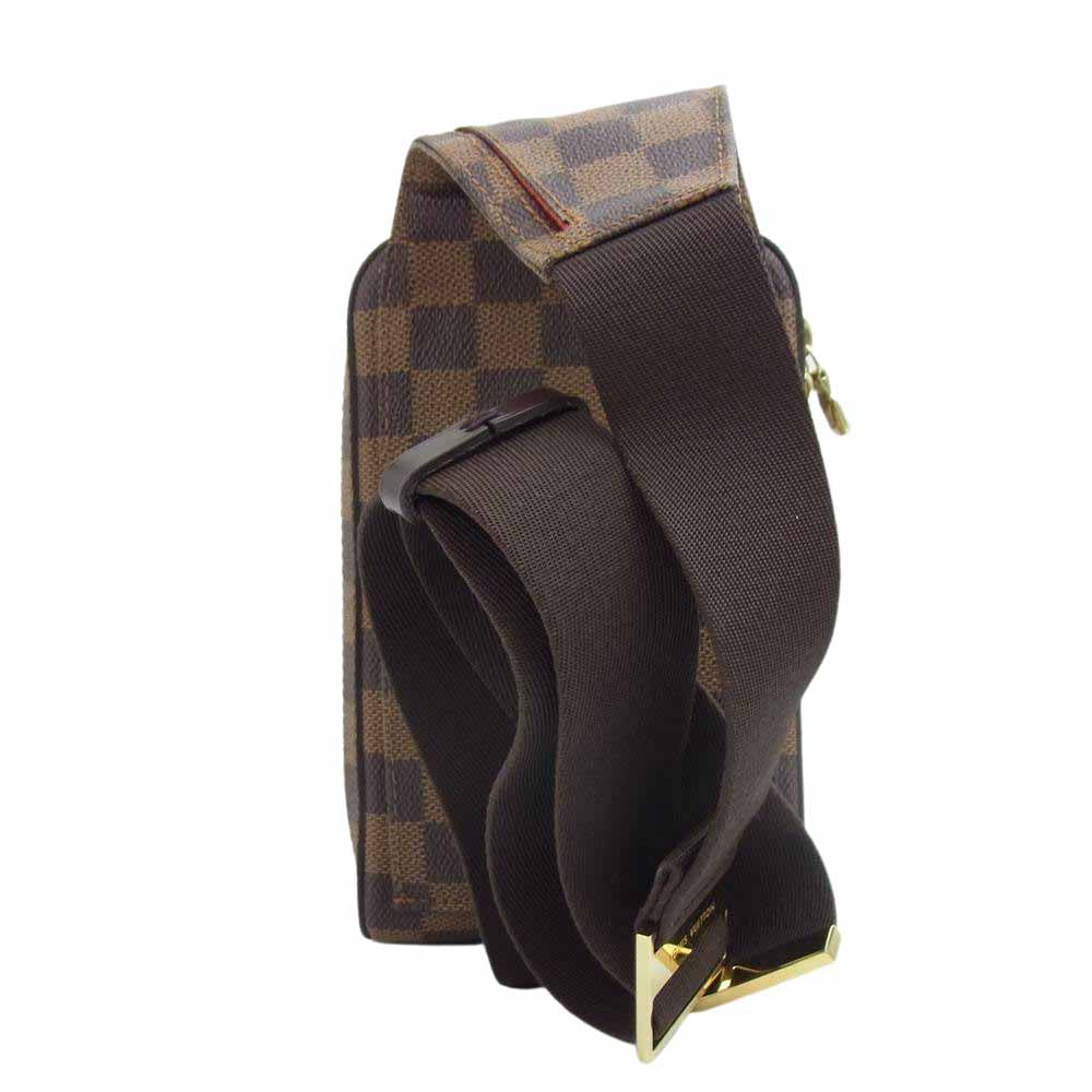 LOUIS VUITTON ルイ・ヴィトン N51994 02年製 ダミエ ジェロニモス エベヌ ボディバッグ ブラウン系【中古】