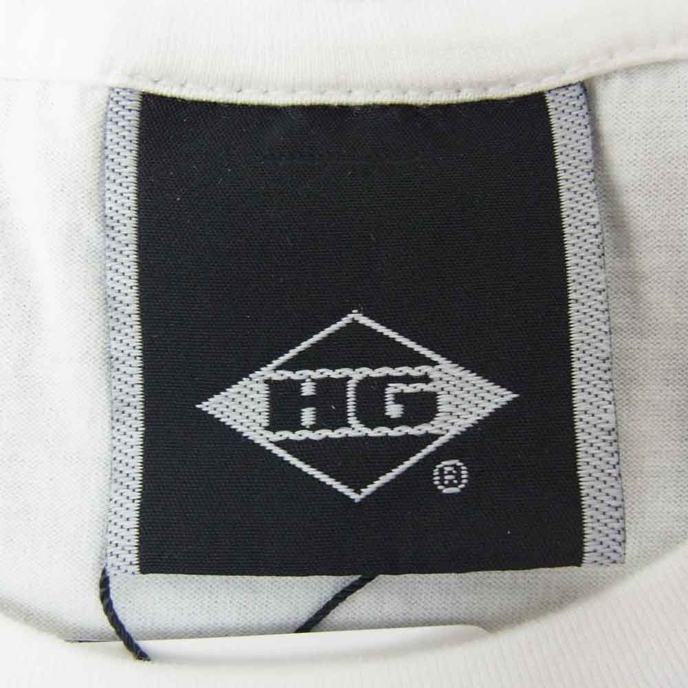 HYSTERIC GLAMOUR ヒステリックグラマー 4CT-4743 HYS ON TIME ガールズ プリント ホワイト系 L【美品】【中古】
