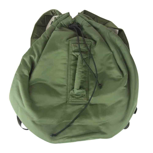 ZUCCa ズッカ ミリタリー バックパック リュック カーキ系【中古】