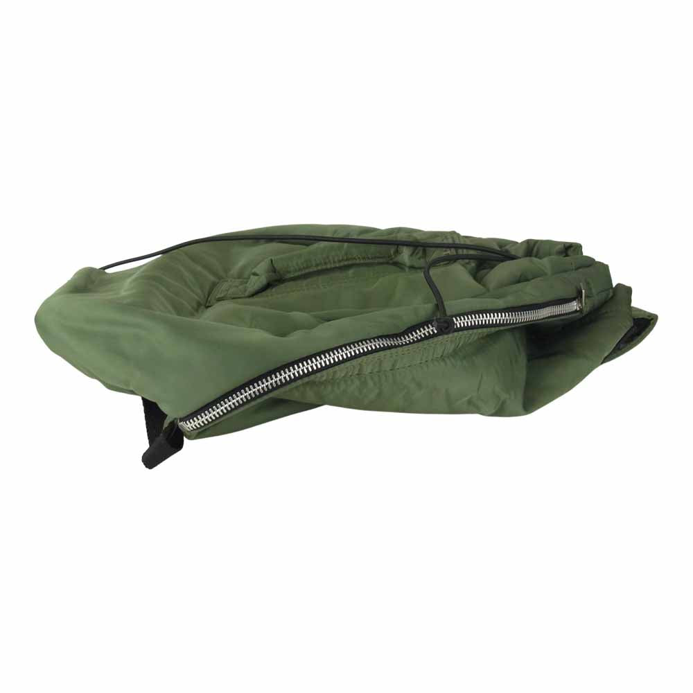ZUCCa ズッカ ミリタリー バックパック リュック カーキ系【中古】