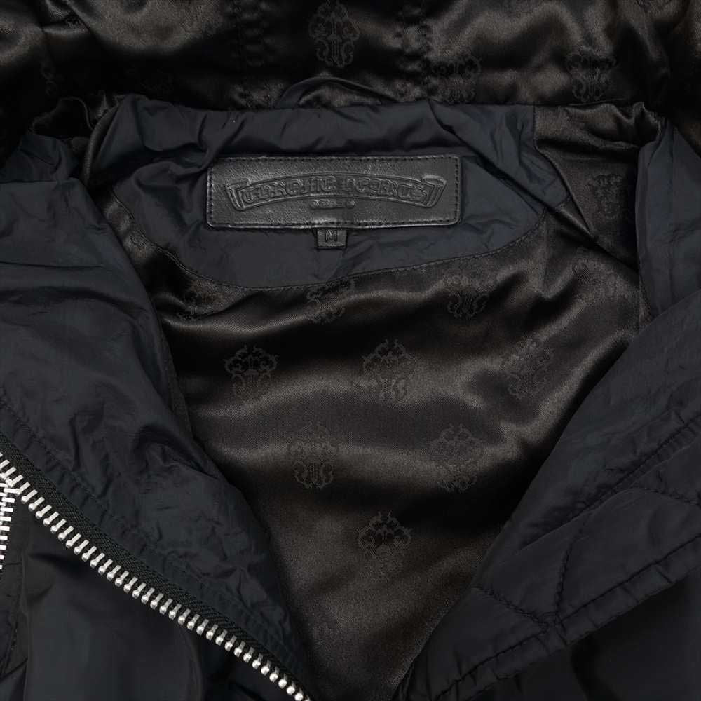 CHROME HEARTS クロムハーツ（原本無） 国内正規品 DEGENERATE バックBSフレア レザー切替 ナイロン ブルゾン M(JVP) ブラック系 M【中古】