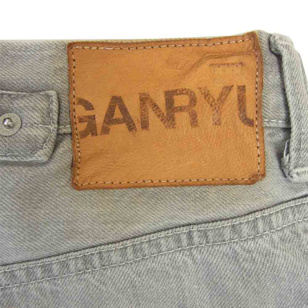 COMME des GARCONS コムデギャルソン EN-P002 GANRYU ガンリュウ サルエル デニム パンツ グレー グレー系 S【中古】