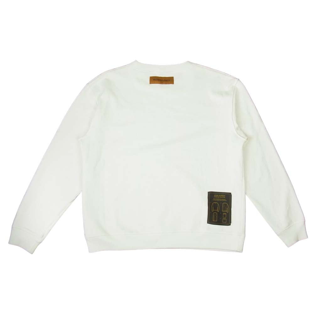 LOUIS VUITTON ルイ・ヴィトン 19SS 国内正規品 STAPLES EDITION ステープルズエディション インサイドアウト スウェット XL【中古】