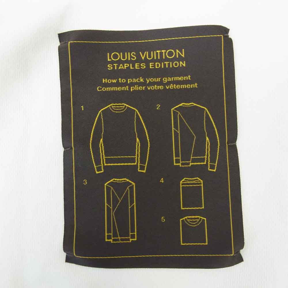 LOUIS VUITTON ルイ・ヴィトン 19SS 国内正規品 STAPLES EDITION ステープルズエディション インサイドアウト スウェット XL【中古】