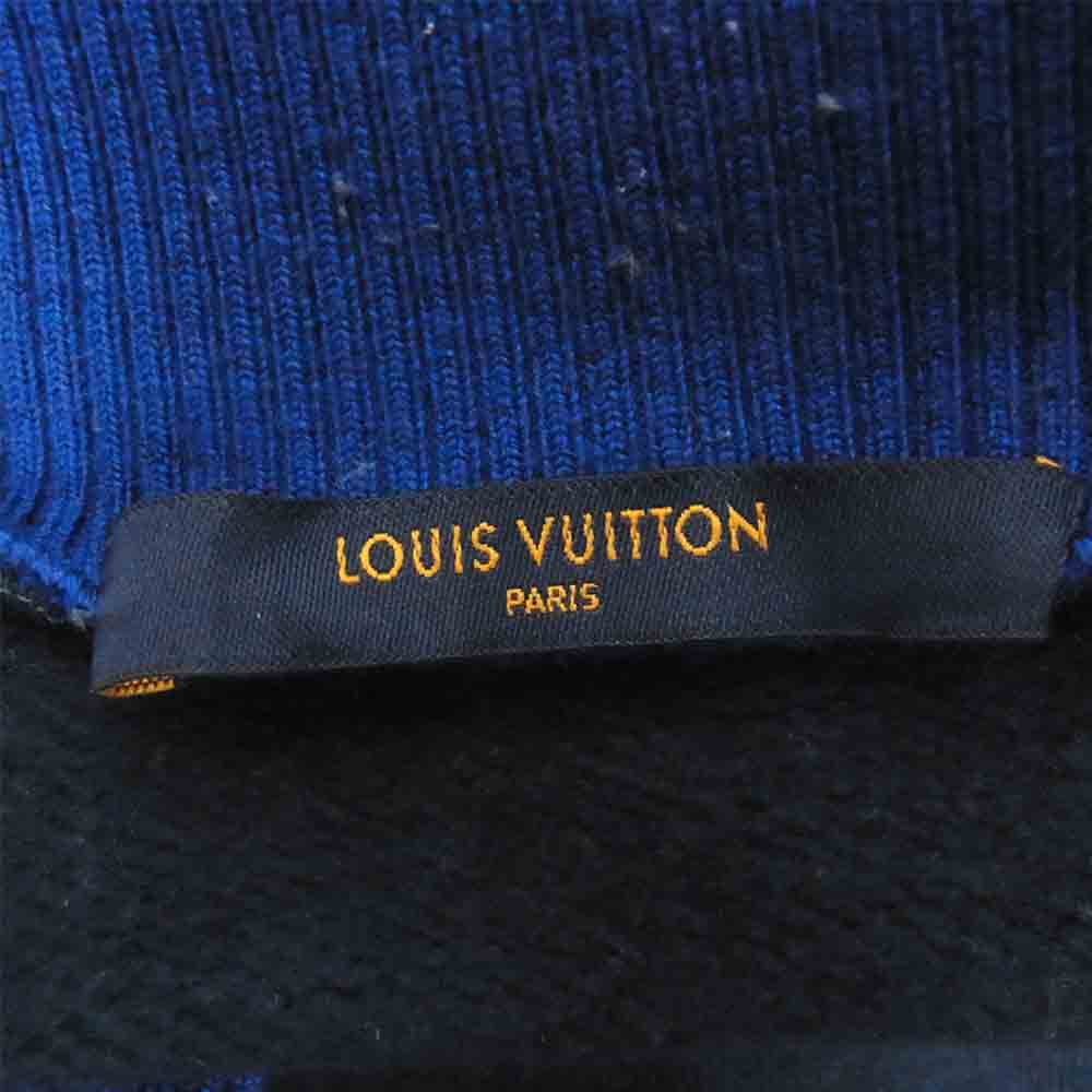 LOUIS VUITTON ルイ・ヴィトン 19AW 国内正規品 Multi Zip Sweatshirt プリンテッド マルチジップ スウェット トレーナー L【中古】
