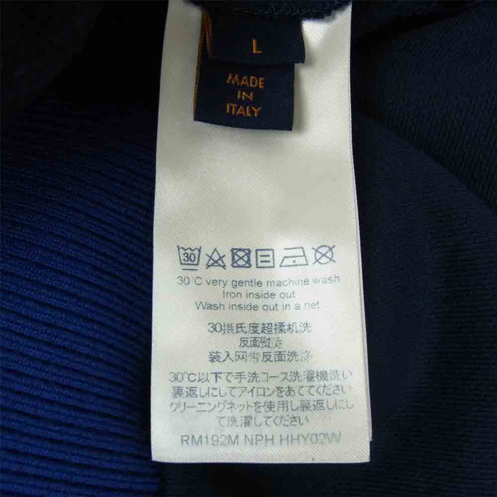 LOUIS VUITTON ルイ・ヴィトン 19AW 国内正規品 Multi Zip Sweatshirt プリンテッド マルチジップ スウェット トレーナー L【中古】