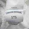CHROME HEARTS クロムハーツ（原本無） 国内正規品 CHプラス ジャガード クルーネック スウェット ホワイト系 XL【中古】