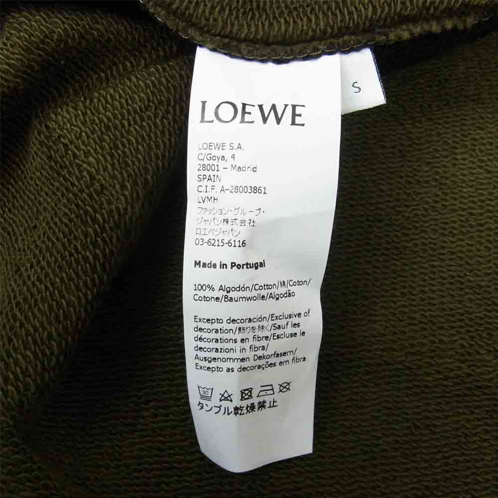 LOEWE 21SS サークルオーバーサイズフーディー-