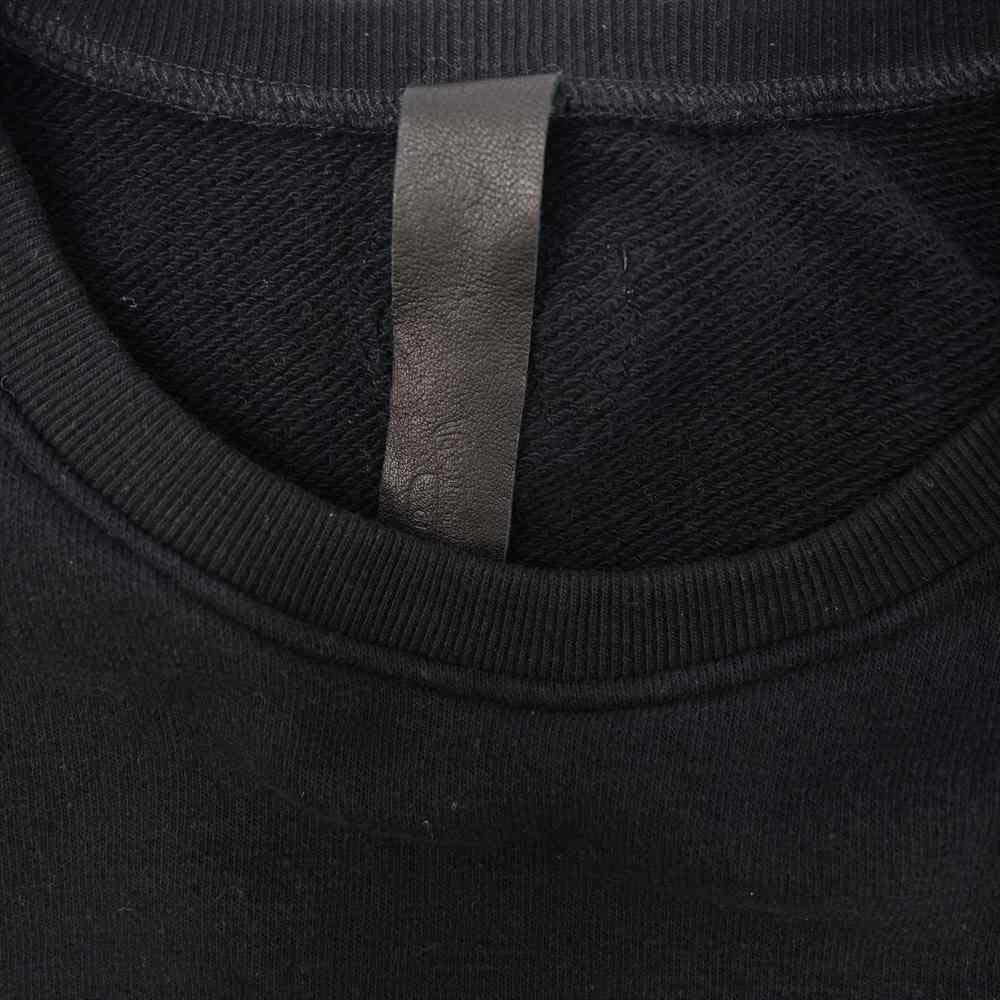 CHROME HEARTS クロムハーツ（原本無） 国内正規品 CHプラス レザー パッチ スウェット ブラック系 XL【中古】