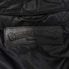 CHROME HEARTS クロムハーツ（原本無） 国内正規品 クロスボールボタン ダガージップ ナイロン ダウン ベスト ブラック系 S【中古】