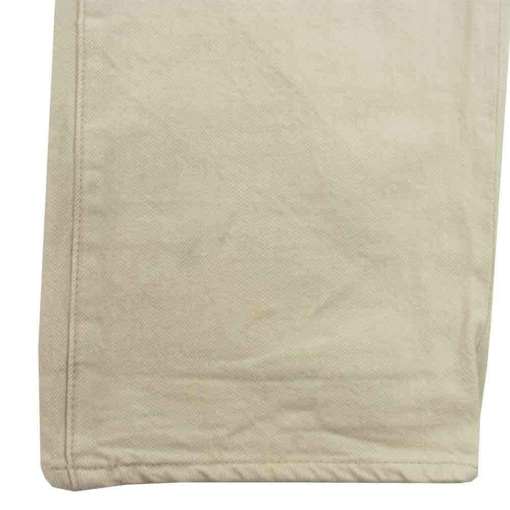 RRL ダブルアールエル shuttle woven selvedge denim オフホワイト デニム ベージュ系 32【中古】