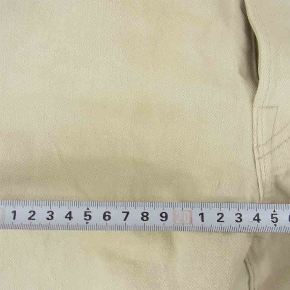 RRL ダブルアールエル shuttle woven selvedge denim オフホワイト デニム ベージュ系 32【中古】