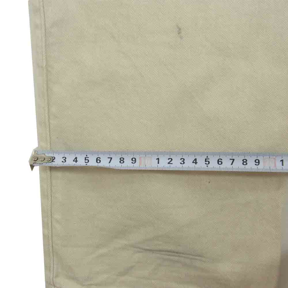 RRL ダブルアールエル shuttle woven selvedge denim オフホワイト デニム ベージュ系 32【中古】