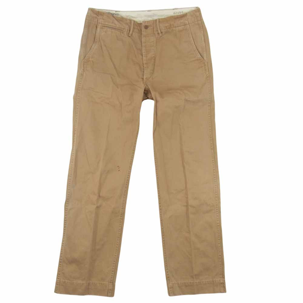 RRL ダブルアールエル Regulation Chino Pant レギュレーション チノ グルカ トラウザーズ ダメージ加工 31【中古】