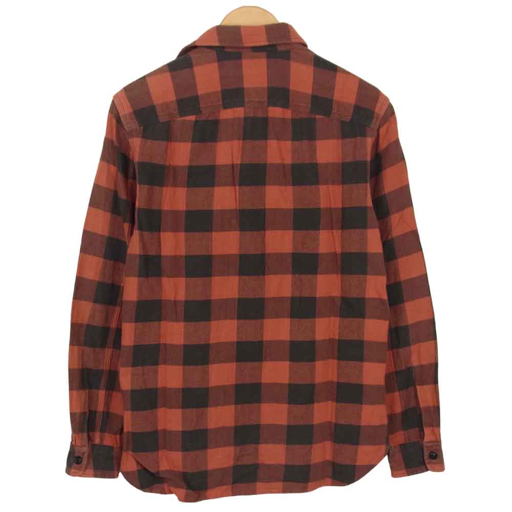 RRL ダブルアールエル 国内正規品 ブロック チェック ネルシャツ マチ