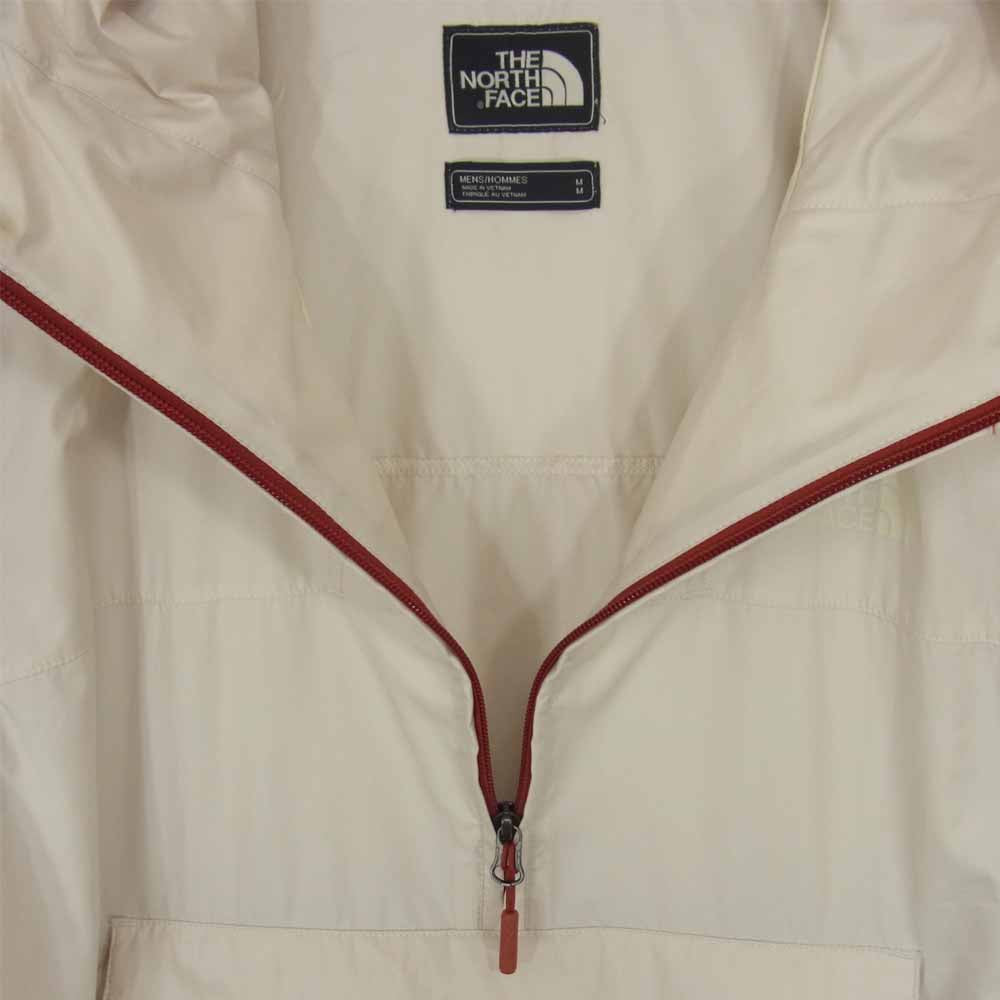 THE NORTH FACE ノースフェイス NF0A3FZL 海外並行品 FANORAK アノラック プルオーバー ナイロンジャケット マウンテンパーカー レッド系 M【中古】