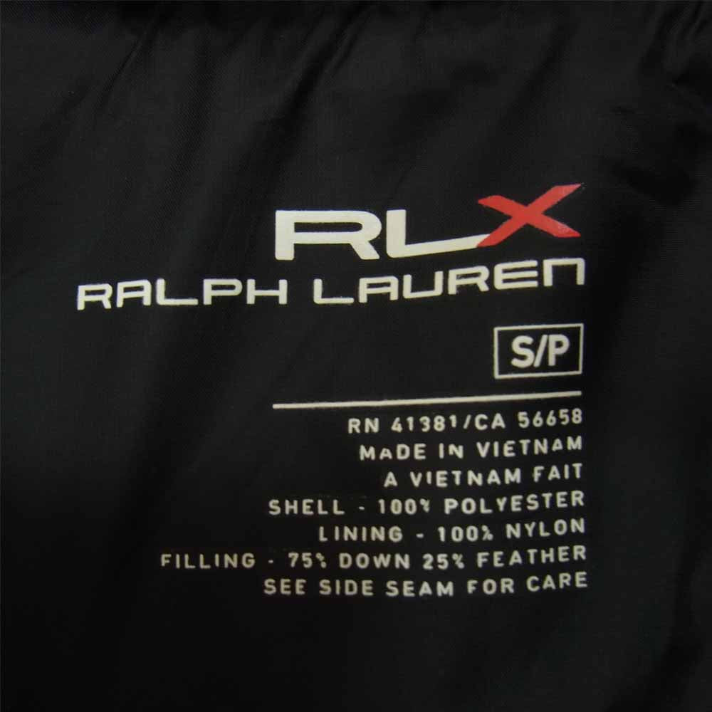 RALPH LAUREN ラルフローレン RLX ダウン ベスト ブラック系 SP【中古】
