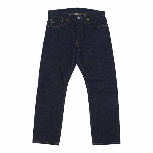 RRL ダブルアールエル 国内正規品 USA製 japan woven selvedge denim ブラック デニム ブラック系 32【中古】