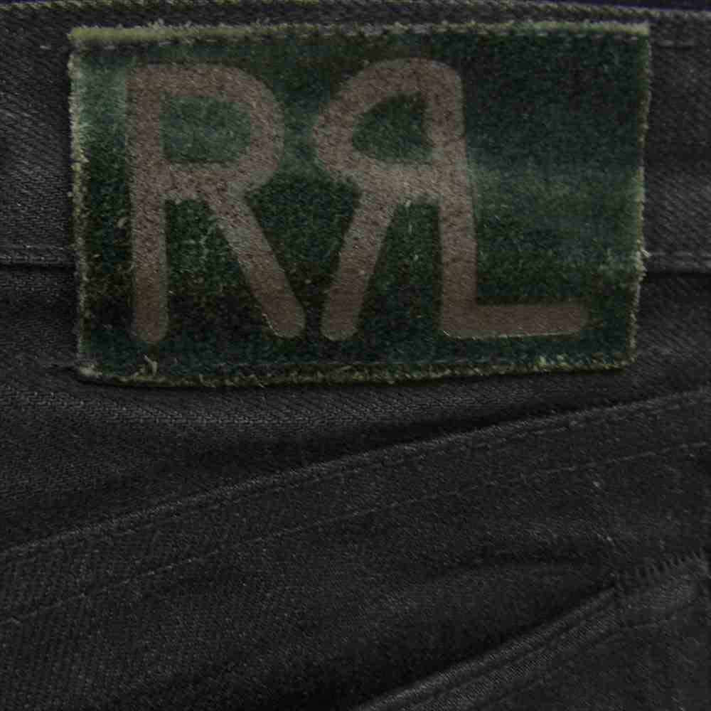 RRL ダブルアールエル 国内正規品 USA製 japan woven selvedge denim ブラック デニム ブラック系 32【中古】