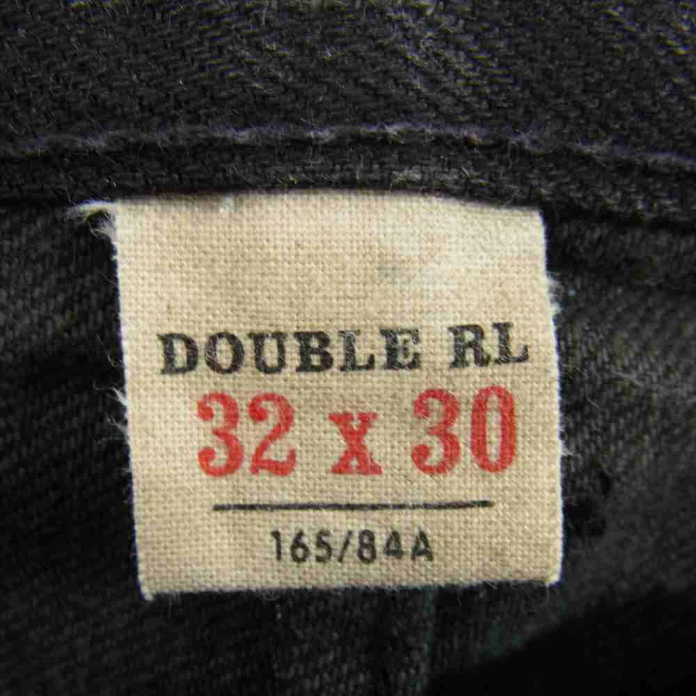 RRL ダブルアールエル 国内正規品 USA製 japan woven selvedge denim ブラック デニム ブラック系 32【中古】