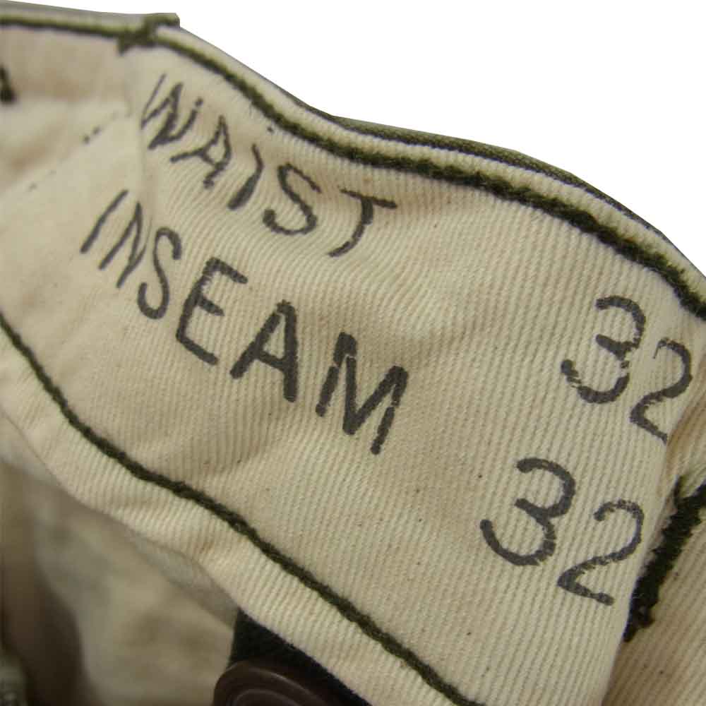 RRL ダブルアールエル Cotton Cargo Pants 6ポケット 加工 カーゴ パンツ カーキ系 34【美品】【中古】