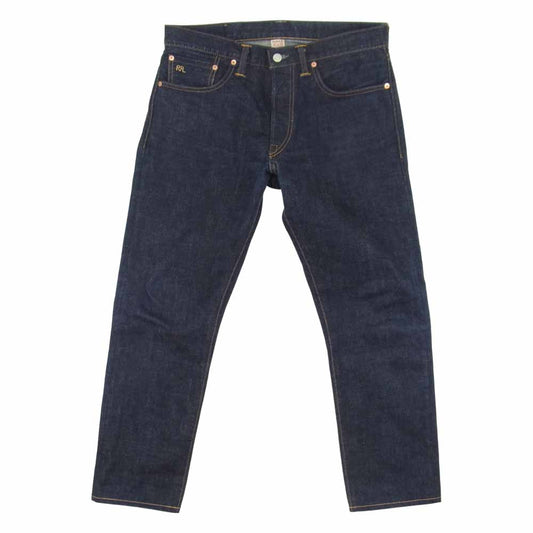 RRL ダブルアールエル 国内正規品 USA製 japan woven selvedge denim インディゴ デニム インディゴブルー系 32【中古】