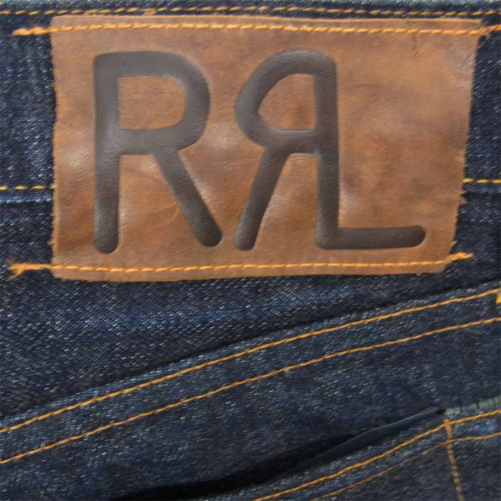 RRL ダブルアールエル 国内正規品 USA製 japan woven selvedge denim インディゴ デニム インディゴブルー系 32【中古】