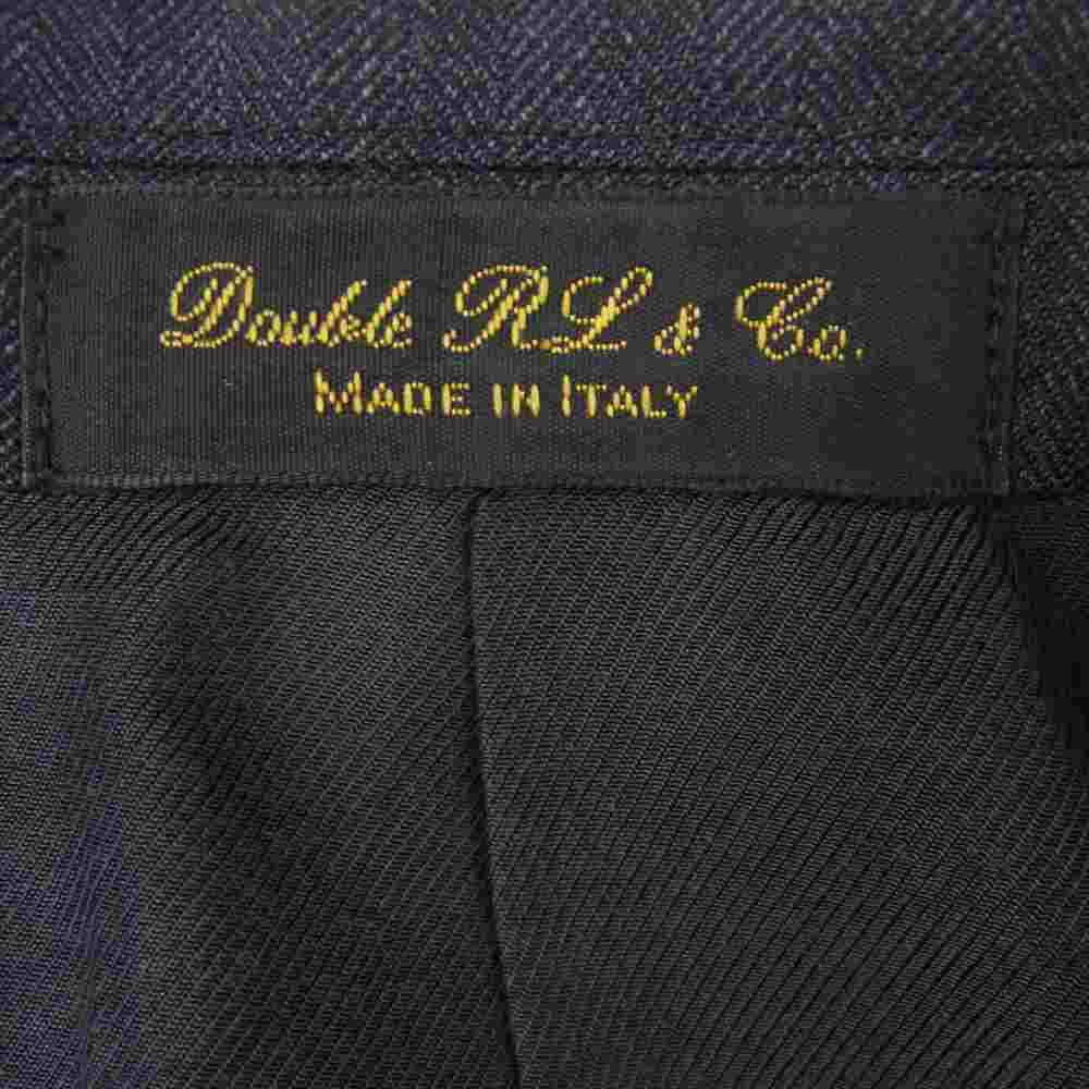 RRL ダブルアールエル イタリア製 3B ウール 総裏 テーラード ジャケット グレー系 38R【中古】