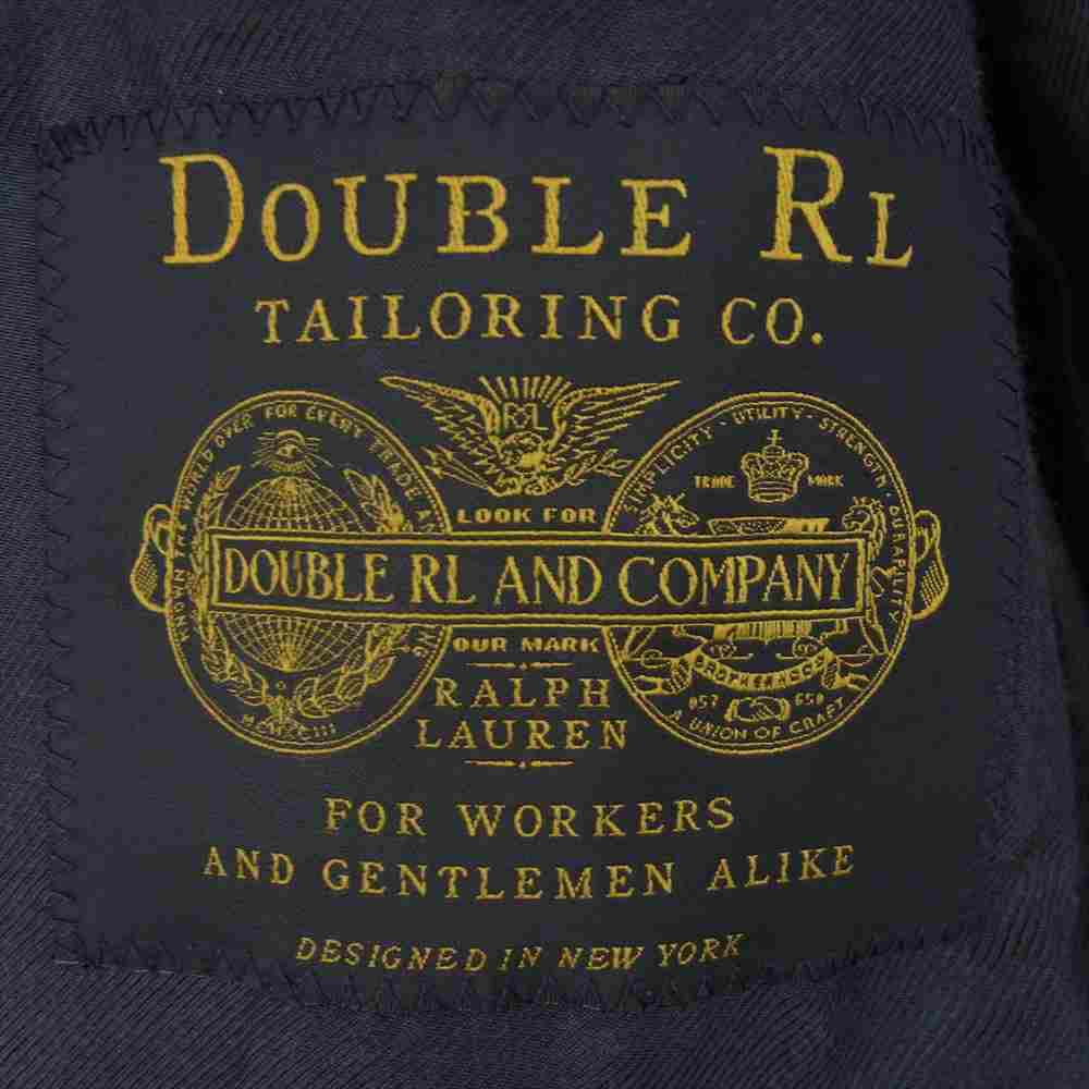 RRL ダブルアールエル イタリア製 3B ウール 総裏 テーラード ジャケット グレー系 38R【中古】