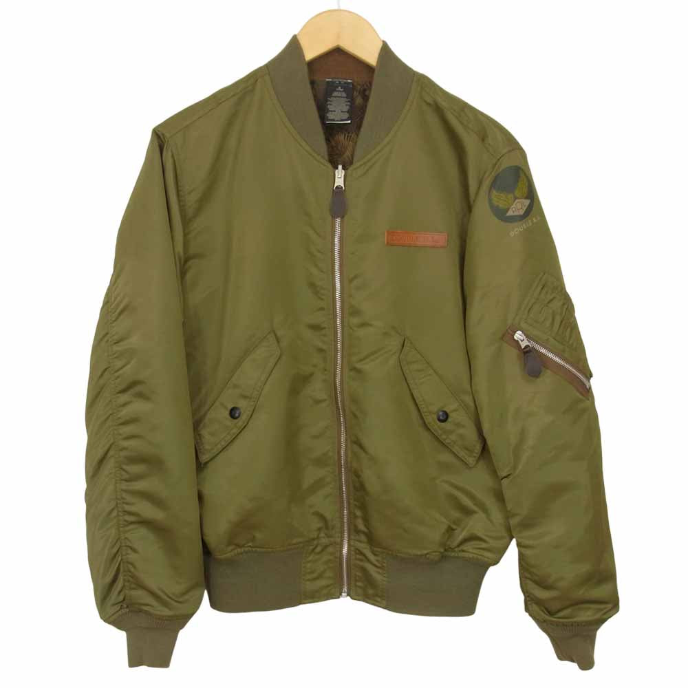 RRL ダブルアールエル MA-1 Riversible Flight JK リバーシブル フライト ジャケット カーキ系 M【中古】