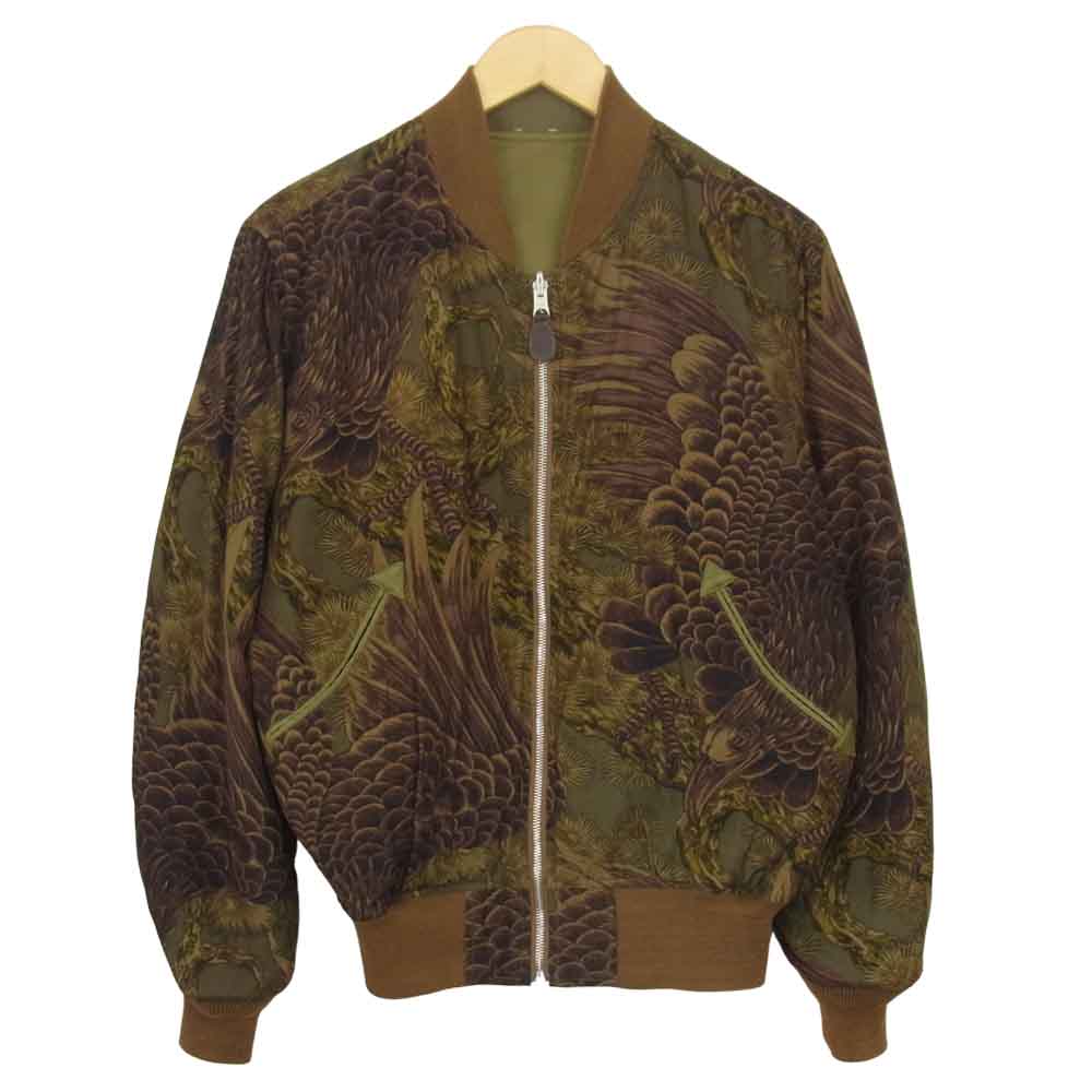 RRL ダブルアールエル MA-1 Riversible Flight JK リバーシブル フライト ジャケット カーキ系 M【中古】