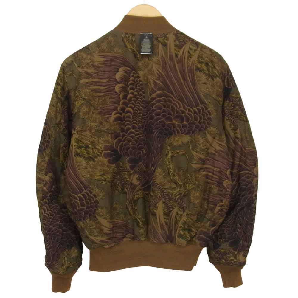 RRL ダブルアールエル MA-1 Riversible Flight JK リバーシブル フライト ジャケット カーキ系 M【中古】