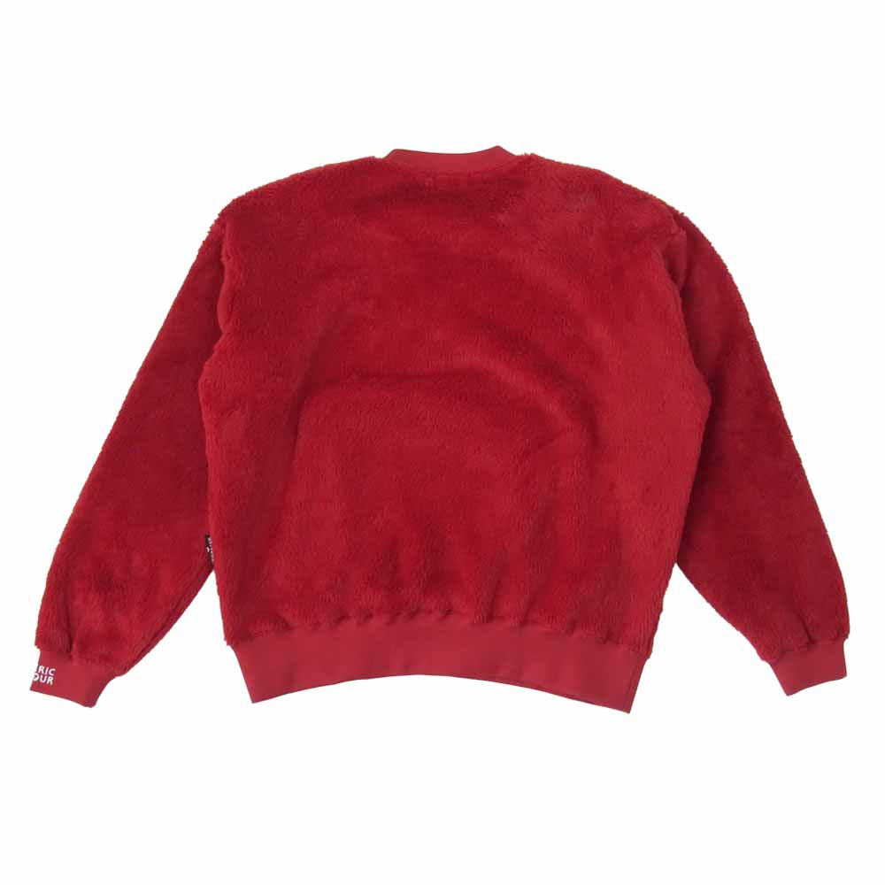 HYSTERIC GLAMOUR ヒステリックグラマー 02183CS09 ポーラテック フリース スウェット レッド系 M【極上美品】【中古】