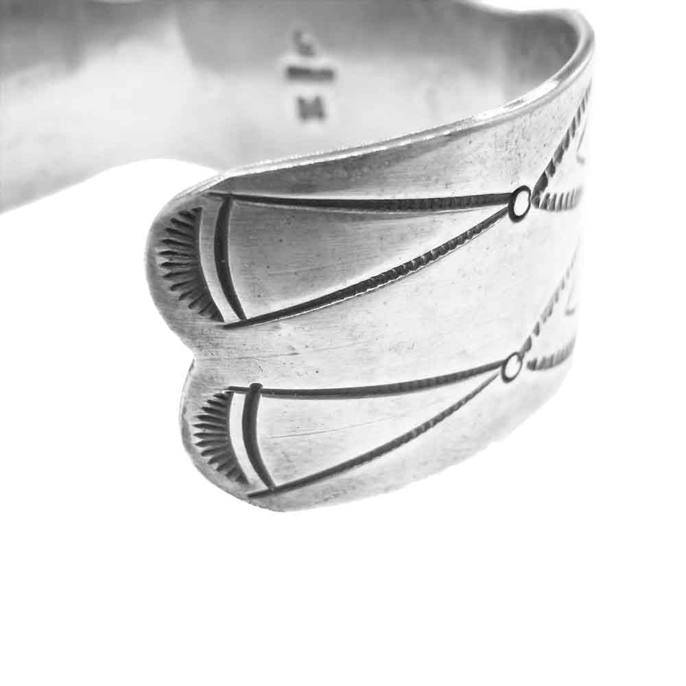 ホワイト バッファロー 14NU-1102 ターコイズ シルバー バングル