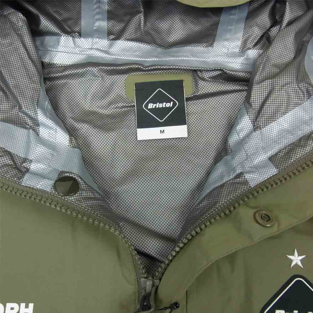 F.C.R.B. エフシーアールビー FCRB-190010  BENCH RAIN COAT ベンチレインコート カーキ系 M【新古品】【未使用】【中古】
