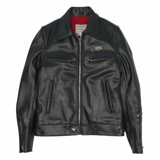 Lewis Leathers ルイスレザー 551TH 直営店購入レシート付属 DOMINATOR TIGHT FIT ドミネーター タイトフィット ホースレザー ライダース ブラック系 34【新古品】【未使用】【中古】