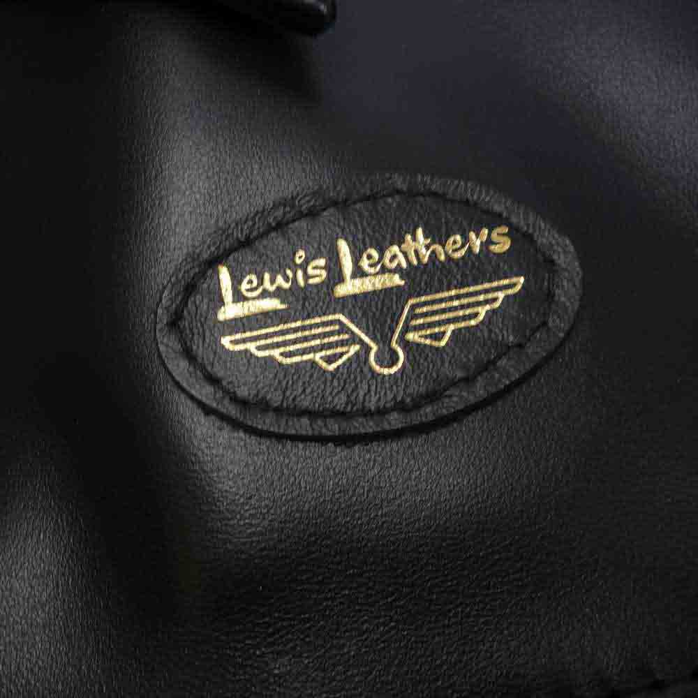 Lewis Leathers ルイスレザー 551TH 直営店購入レシート付属 DOMINATOR TIGHT FIT ドミネーター タイトフィット ホースレザー ライダース ブラック系 34【新古品】【未使用】【中古】