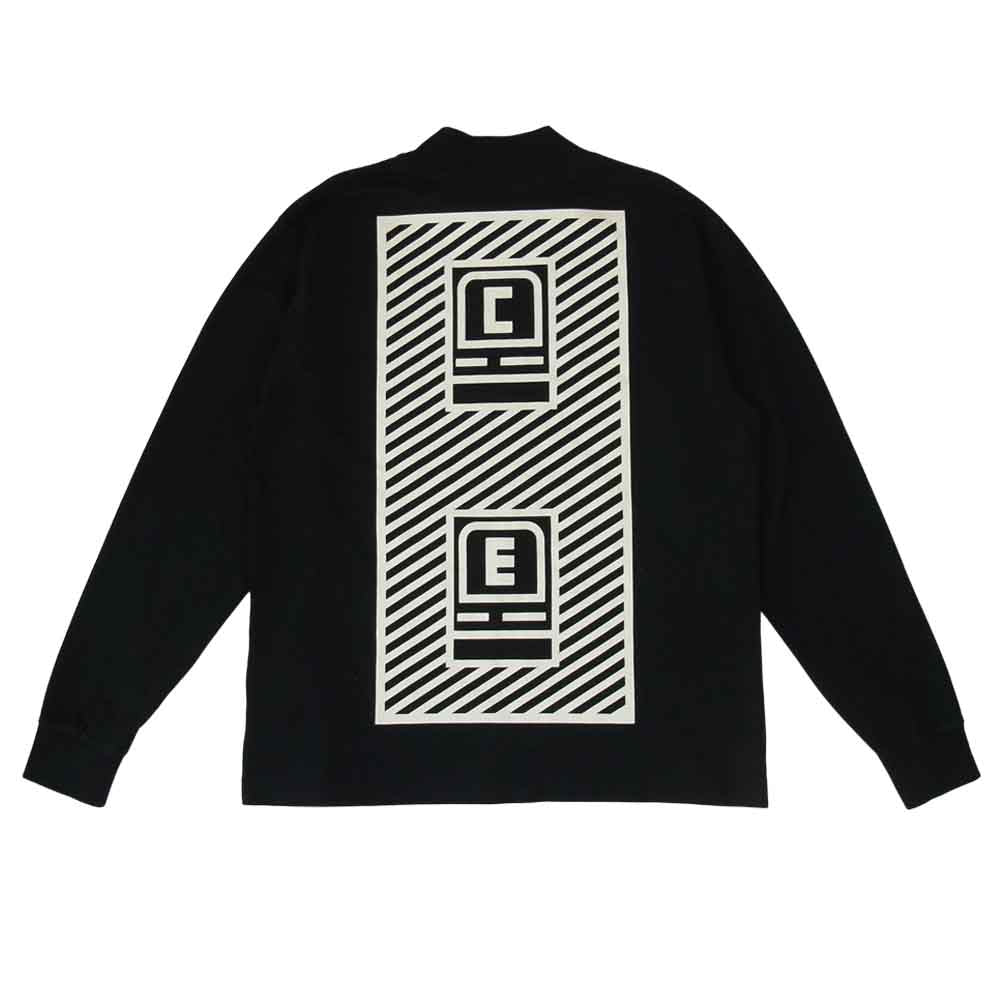 シーイー モックネック ロングスリーブ ブラック系 M【中古】