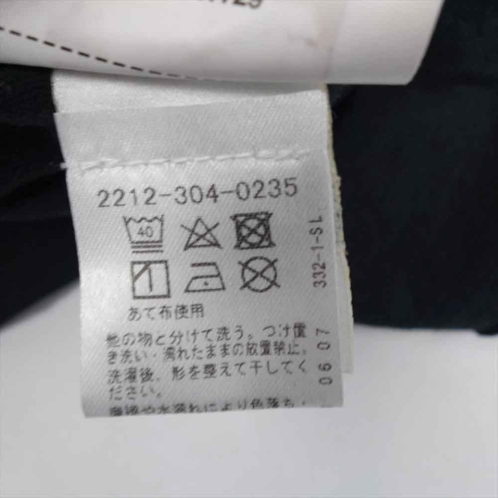 CHROME HEARTS クロムハーツ（原本無） 国内正規品 セメタリークロス バックプリント 袖ロゴ ポケット付き ロンT ブラック系 M【中古】