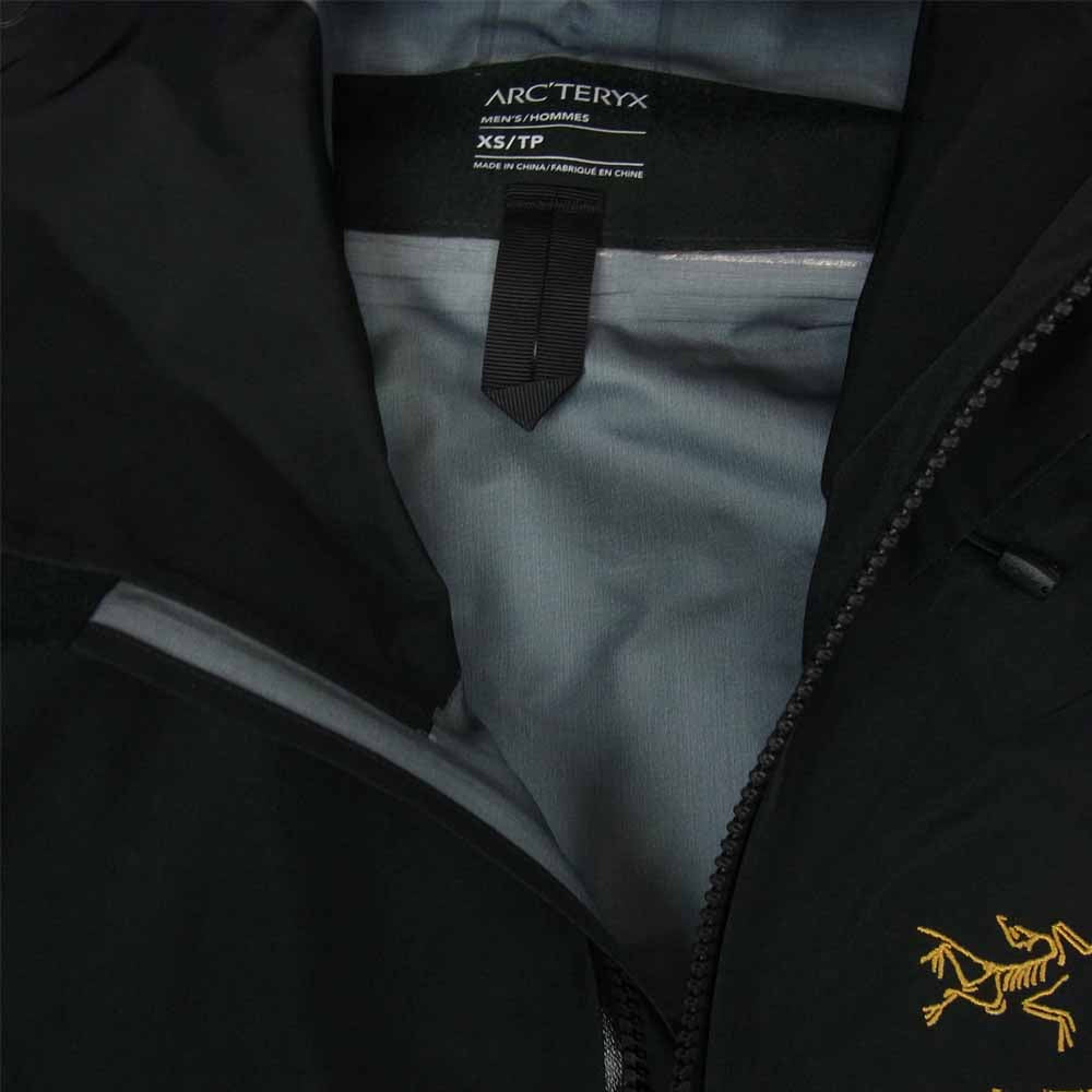 ARC'TERYX アークテリクス 国内正規品 ALPHA SV JACKET GORE-TEX Pro アルファ SV ゴアテックスブラック XS ブラック系 XS【新古品】【未使用】【中古】