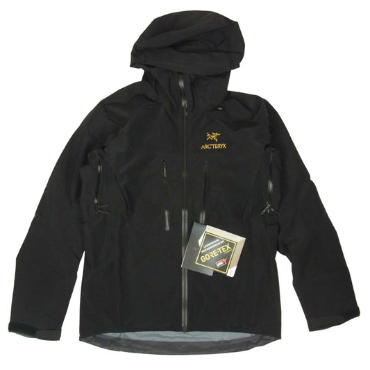 ARC'TERYX アークテリクス 国内正規品 ALPHA SV JACKET GORE-TEX Pro アルファ SV ゴアテックス ブラック S ブラック系 S【新古品】【未使用】【中古】