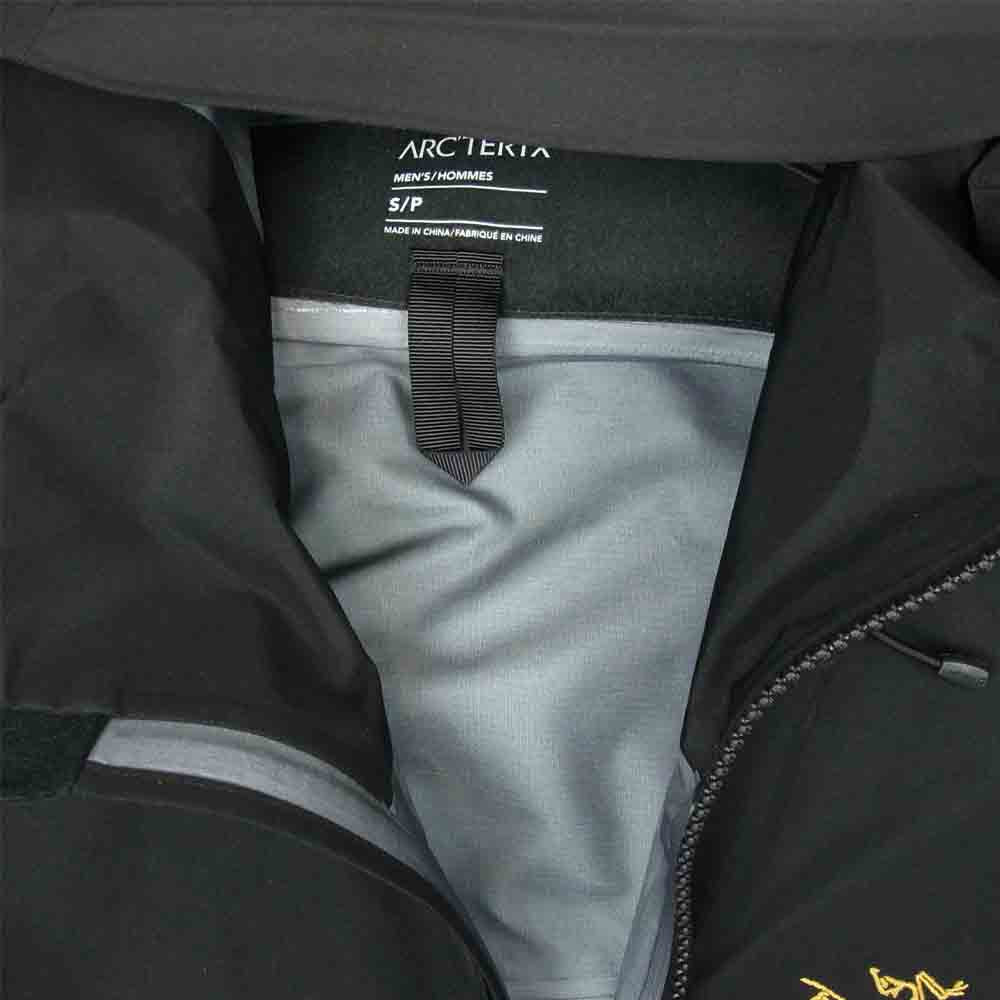 ARC'TERYX アークテリクス 国内正規品 ALPHA SV JACKET GORE-TEX Pro アルファ SV ゴアテックス ブラック S ブラック系 S【新古品】【未使用】【中古】