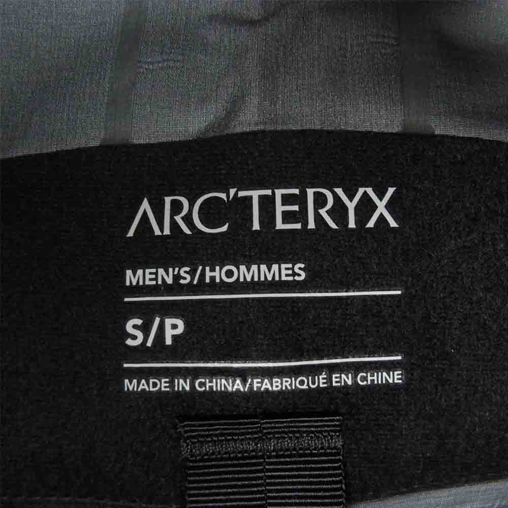 ARC'TERYX アークテリクス 国内正規品 ALPHA SV JACKET GORE-TEX Pro アルファ SV ゴアテックス ブラック S ブラック系 S【新古品】【未使用】【中古】