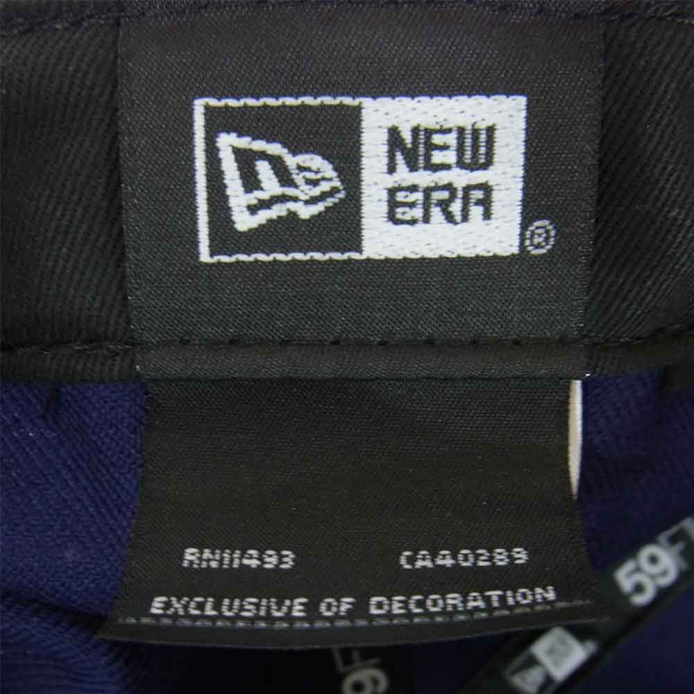 Needles ニードルス NEWERA Emb. BB Cap ニューエラ エンブロイダリー ベースボール キャップ パープル系 7 1/8【中古】