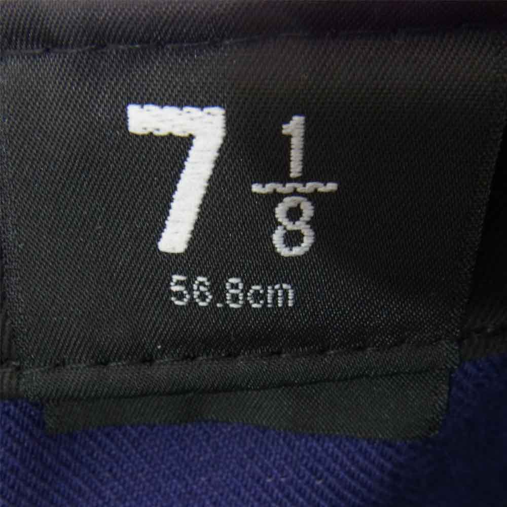 Needles ニードルス NEWERA Emb. BB Cap ニューエラ エンブロイダリー ベースボール キャップ パープル系 7 1/8【中古】