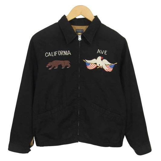 東洋エンタープライズ TT10843 刺繍 スーベニア ジャケット ブラック系 S【中古】