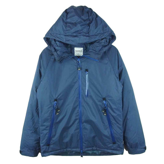 NANGA ナンガ AURORA DOWN JACKET オーロラ ダウン ジャケット 日本製 ネイビー系 S【中古】